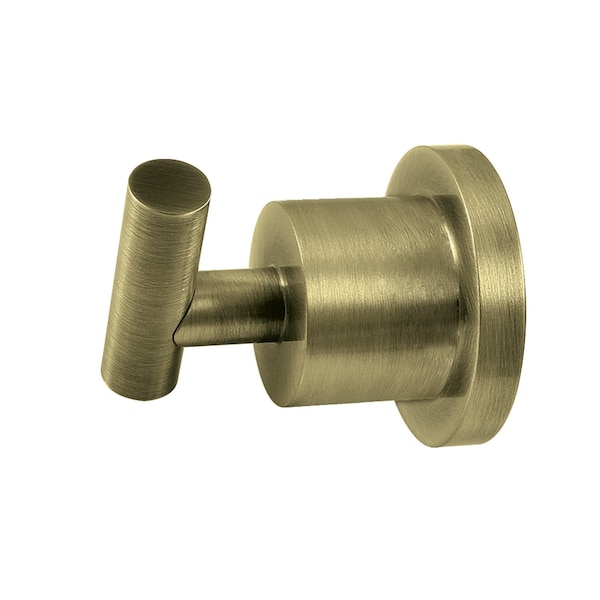 Robe Hook, Antique Brass